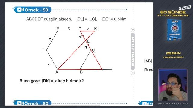 Düzgün Altıgen | 60 Günde TYT-AYT Geometri Kampı | 25.Gün | 2023 | #geometri смотреть онлайн