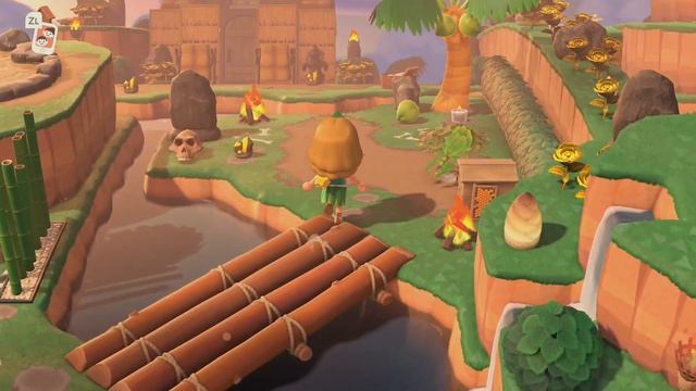 Amazing Tropical Native Caribbean Island Tour | animal crossing: new horizons смотреть онлайн
