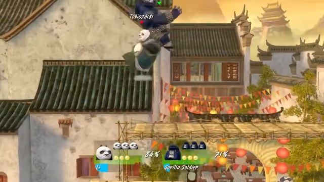 Kung Fu Panda: Showdown of Legendary Legends LI vs Gorilla soilder смотреть онлайн