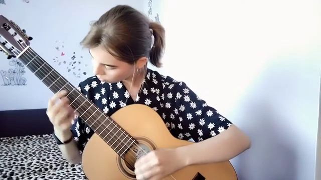 Лисенко Анна - Хуліо Цезар Оліва "Sonata del Amor" 1 частина "Веселка" смотреть онлайн