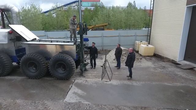 Обзор Тром-8 с буровой установкой Т-1 модернизированная модель смотреть онлайн