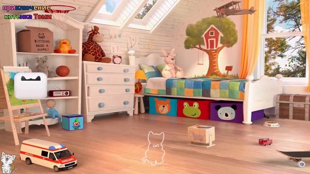 Маленький котенок - мой любимый котенок - веселый милый котенок для детей и малышей смотреть онлайн