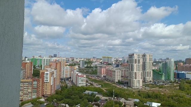 Красивый вид из окна! Лифты ( OTIS 2000R - 2015г.в.) Большая Московская 15 город УФА. смотреть онлайн