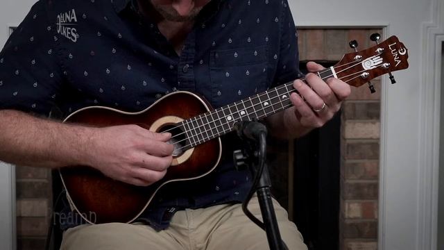 Luna 15th Anniversary Concert Ukulele w/ Fishman Preamp смотреть онлайн