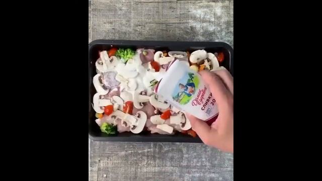 Запеканка из курицы и овощей смотреть онлайн