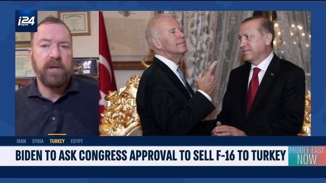 Biden asks Congress to approve sale of 40 F-16s to Turkey смотреть онлайн