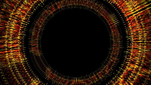 4K Hypnotic Ring Red Green Streaks Effect Animation Video Footage смотреть онлайн