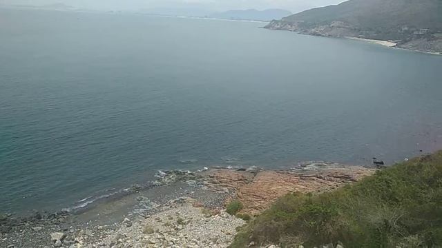 Bãi dông - Mia resort trên đường Nha Trang đi sân bay Cam ranh nhìn từ trên cao смотреть онлайн