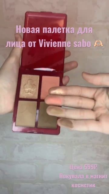 Обзор на новую палетку от Vivienne Sabo ✨