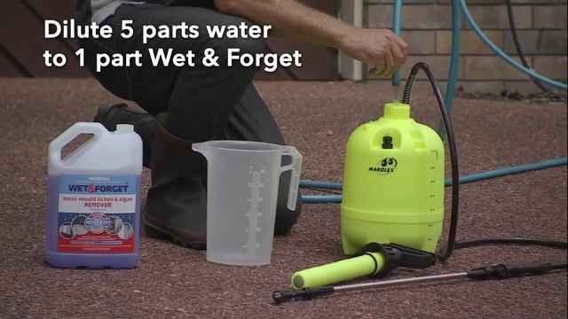 Wet&Forget Original - Moss, Mould, Lichen, Black Fungi & Algae Remover