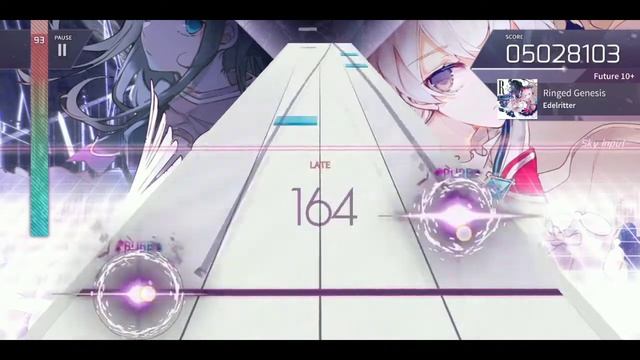 【Arcaea】Ringed Genesis - Edelritter (FTR 10+) AA смотреть онлайн