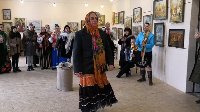 Хор «Веселка» колядує у мистецькій галереї VashART смотреть онлайн