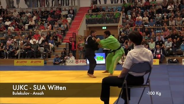 1. Bundesliga, 3.KT 2015, 8. Kampf Bulekulov - Ansah 100kg смотреть онлайн