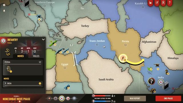 AXIS & ALLIES Full Game PLAYTHROUGH Part 4 / Example of Play смотреть онлайн