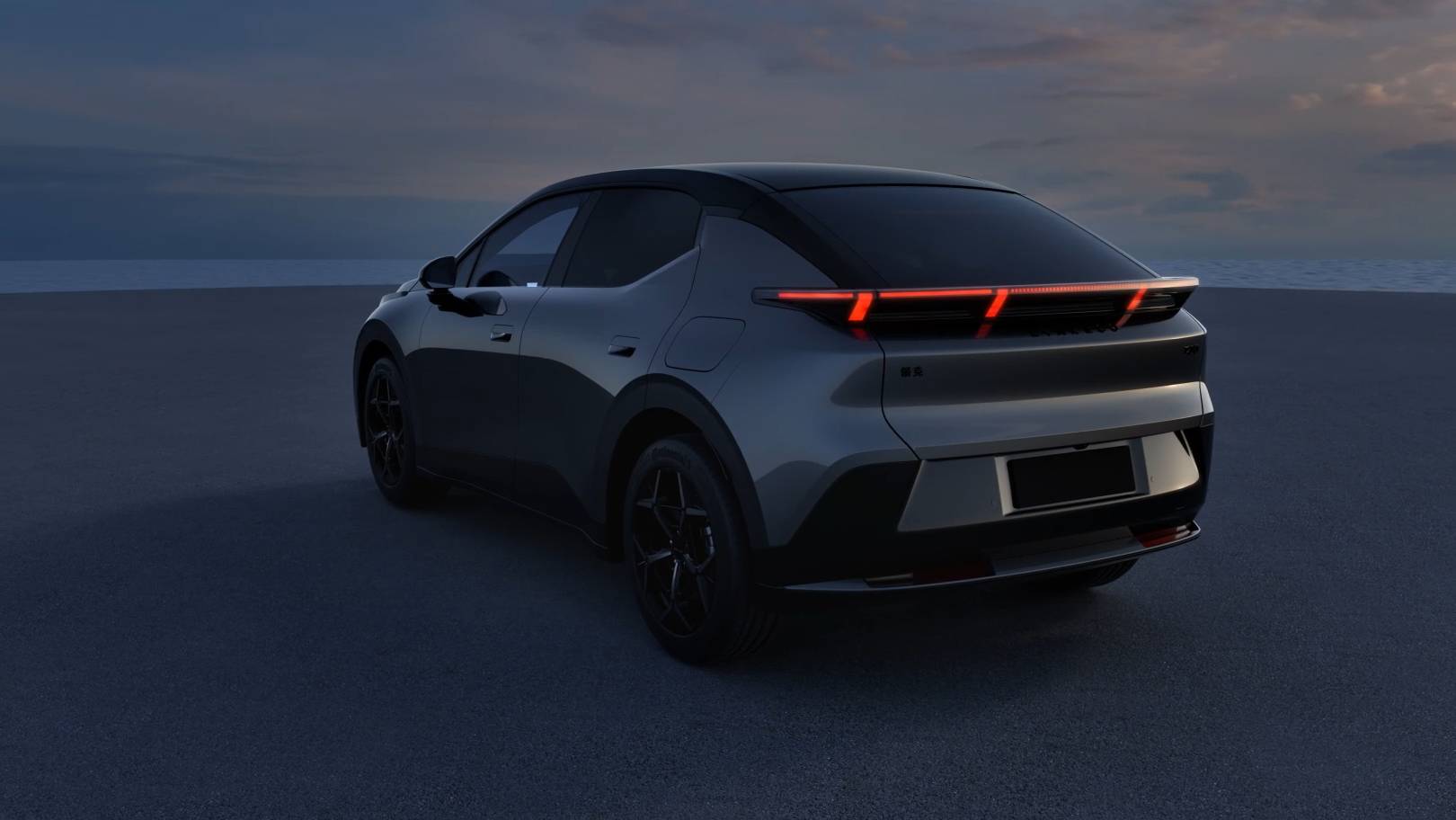 Lynk & Co Z20 - электрический фастбэк-кроссовер. смотреть онлайн