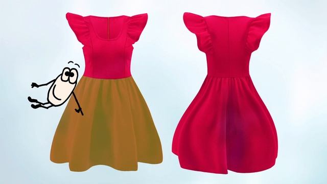 Comment dessiner un patron de robe (vue en photo) ? Tuto Couture Gratuit (HD) смотреть онлайн