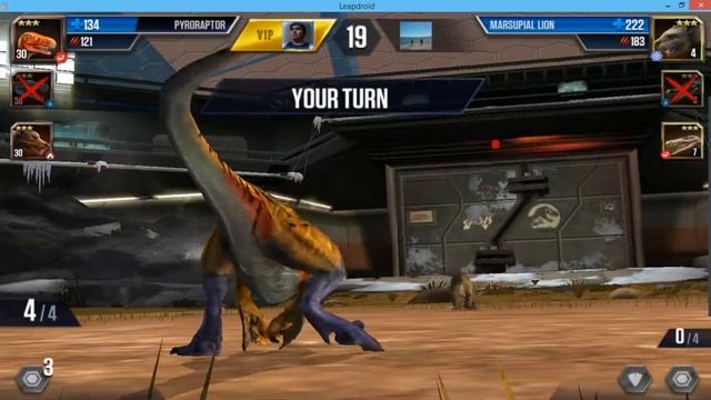 Jurassic World: The Game - Land VS Cenozoic Player Duel Battle 3 - Amphicyon Level 30 Debut! смотреть онлайн