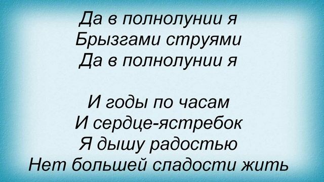 Слова песни Ночные снайперы - Лети, Моя Душа смотреть онлайн