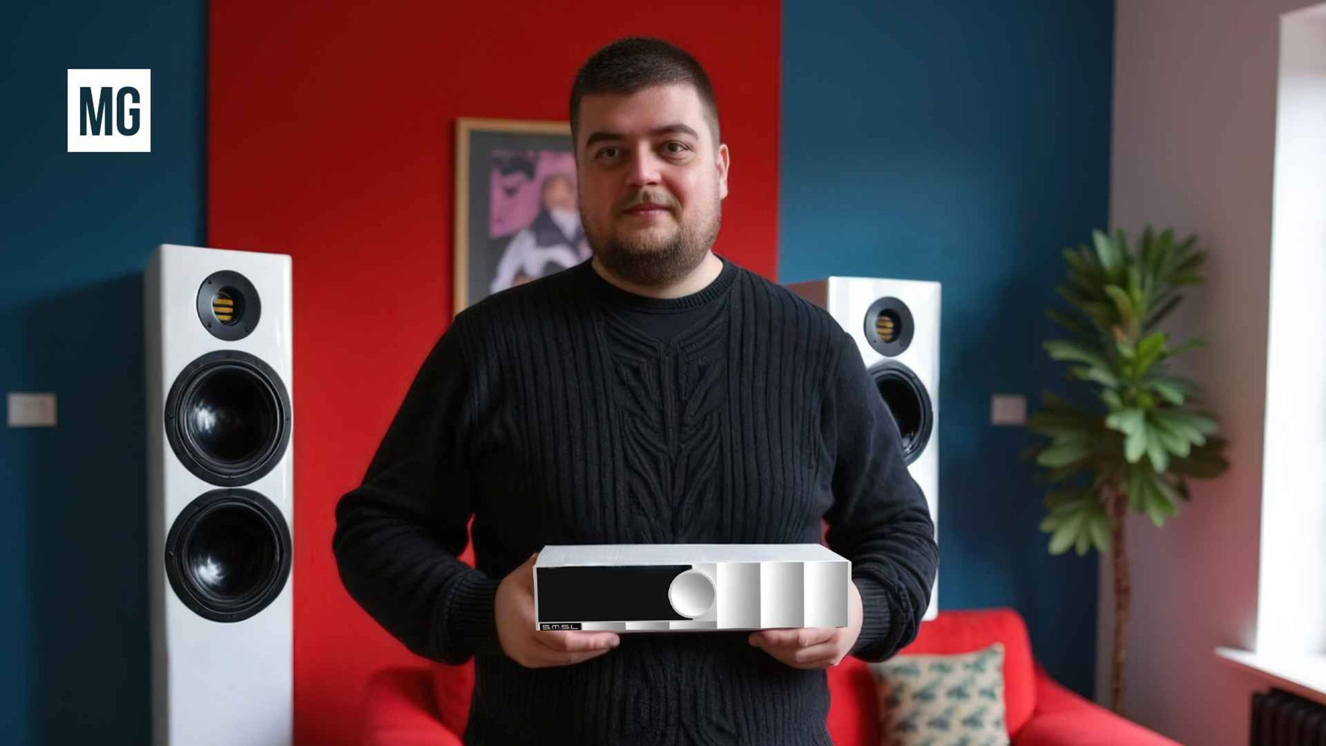 SMSL PA200 – Усилитель мощности на GaN-транзисторах. смотреть онлайн