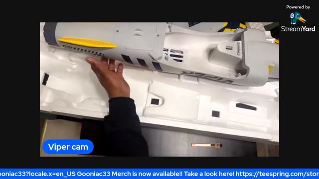 Gooniac gets the New FMS 15th Anniversary 70mm Viper Jet! Unboxing and set up LIVE смотреть онлайн