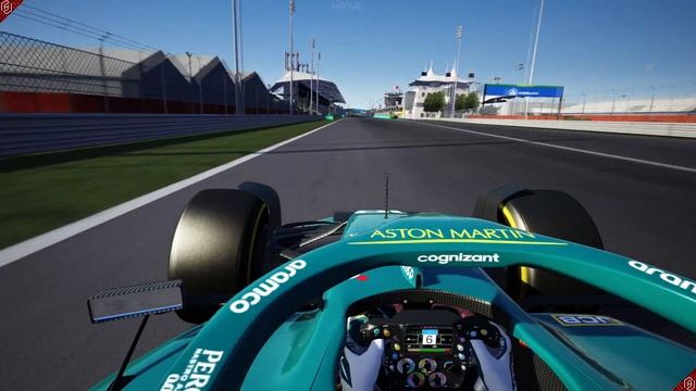 Lance Stroll Pre-Season Test Bahrain 2022 | Assetto Corsa MOD AMR22 смотреть онлайн