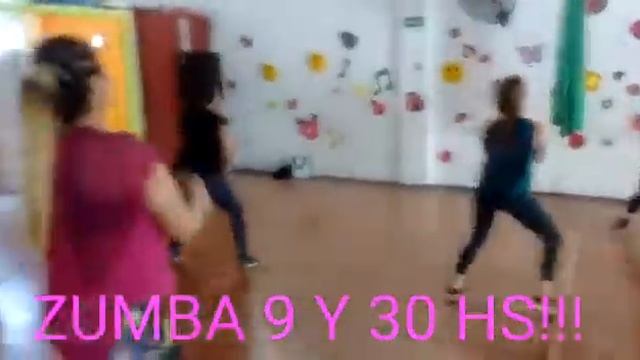 MUCHA ONDA EN ZUMBA!! CON MARIA DEL MAR!! LUNES 9:30 HS!! GENIAL!! смотреть онлайн