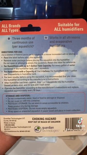 Amazon Find: Universal Aquasticks For Humidifier Cleaning