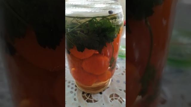 Вкуснейшие помидоры с петрушкой!!! смотреть онлайн