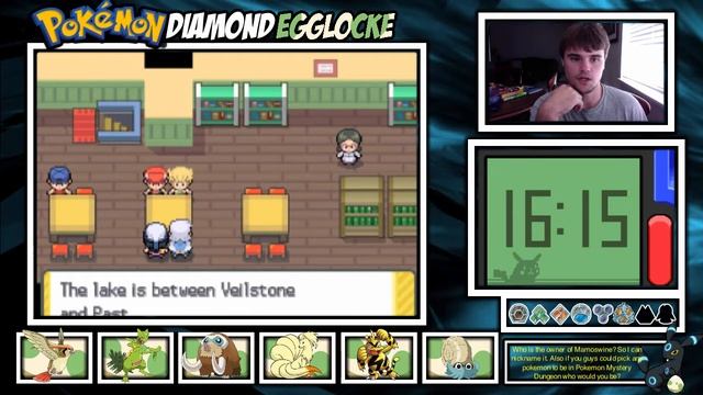 Pokemon Diamond Egglocke Episode 13 (Manly Saturn and Grizzly Adams) смотреть онлайн