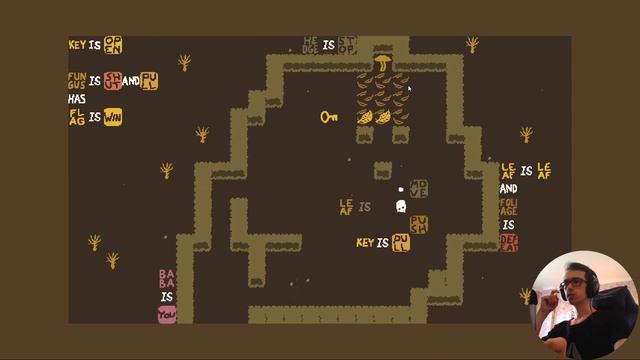 Грибы это весело :) Прохождение Baba Is You #9