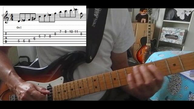 D Locrian Nat6 Extended Arpeggio (Harmonic Minor Mode 2) Lick (with tabs) - DP's Guitar Encyclopedi смотреть онлайн