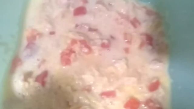 Омлет с картофелем и помидорами смотреть онлайн