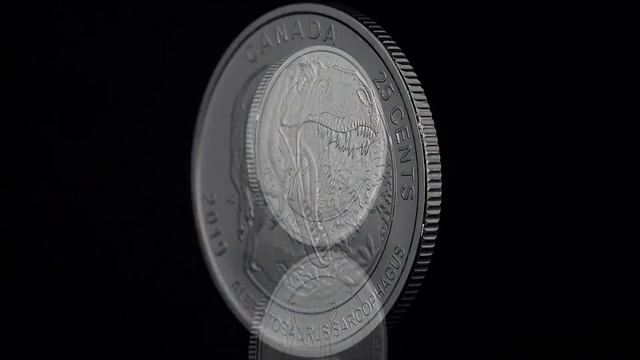 Dinosaurs of Canada 25-Cent 3-Coin Set - Albertosaurus Sarcophagus смотреть онлайн