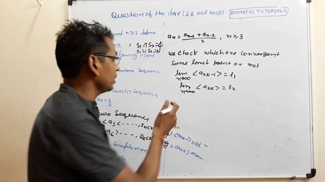 #11 Solution | Question of the day 26 Oct 2018 | Complementary Convergence of sequence in hindi | смотреть онлайн