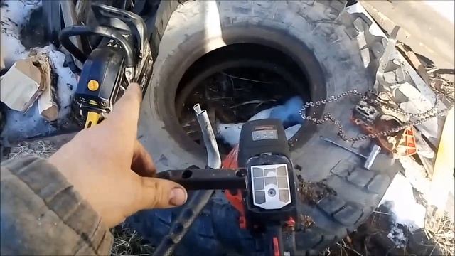 Как отремонтировать ручку на бензопиле смотреть онлайн