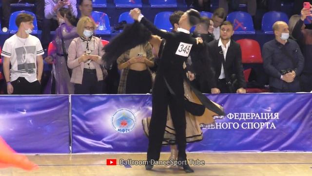 Slow Foxtrot = Nikita Tomilov & Varvara Bologova = Empire Cup 2021 Under 19 Ballroom смотреть онлайн