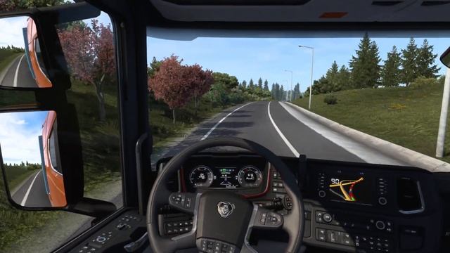 EURO TRUNCK SIMULATOR 2 // TRANSPORTANDO LANA // Scania S High Roof de 580cv // V 1.43.3.40s смотреть онлайн