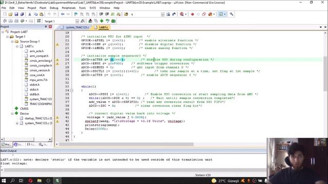 UART & LM35 (ADC) Example | TM4C123 смотреть онлайн