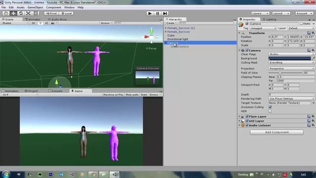 Unity Render Textures Quick Tutorial смотреть онлайн