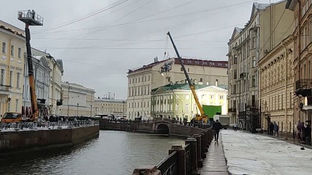 Съёмки фильма "Пророк. История Александра Пушкина) в Санкт-Петербурге смотреть онлайн