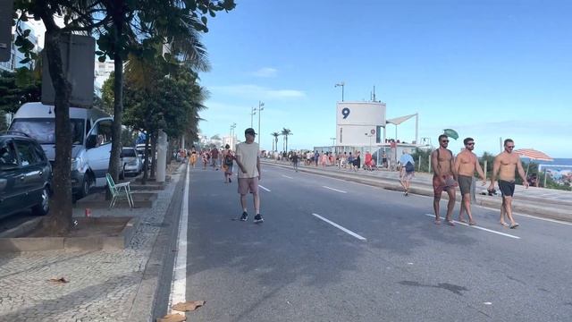 IPANEMA BEACH 🇧🇷 ❮4K 60fps❯ HDR UltraHD Walk ✈ Relaxing Scenic Film смотреть онлайн
