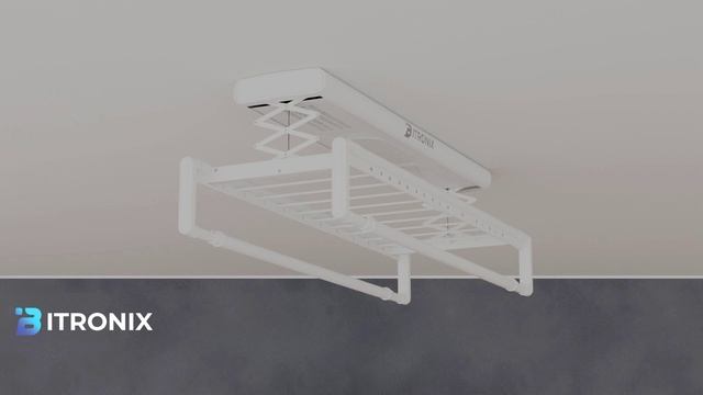 Умная подвесная потолочная сушилка для белья BITRONIX X3 Multifunction смотреть онлайн