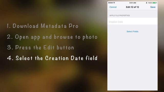 How to change photo date on iPhone with Metadata Pro смотреть онлайн