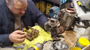 Ремонт мойки Karcher HD 6/15c. Дефектовка.