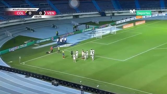 Lesión de Santiago Arias // Colombia VS Venezuela por la eliminatoria Rumbo a Qatar 2022 смотреть онлайн