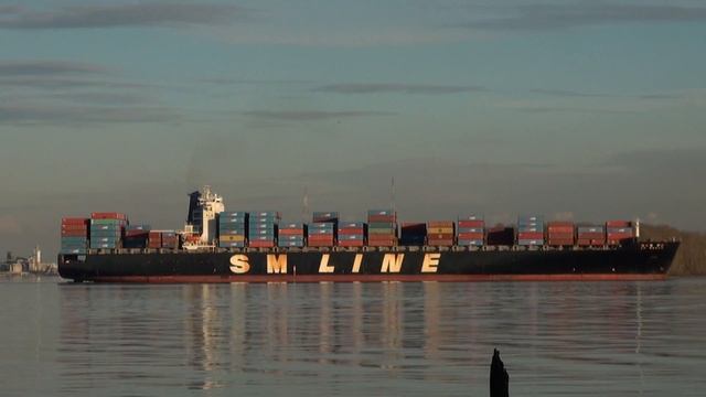 Foss Maritime Tugs SM Busan Out Of PDX: 3-1-2021 (Part 1) смотреть онлайн