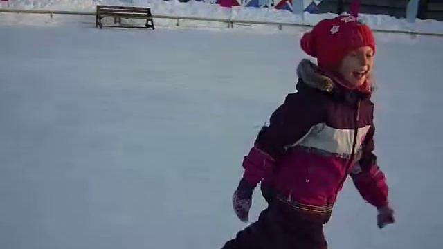На катке 21.02.2013 Настя