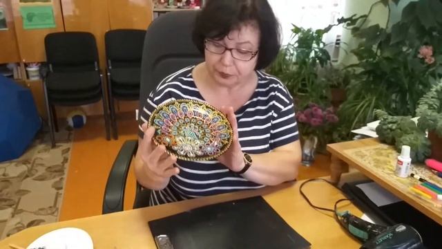 Точечная роспись IIэтап смотреть онлайн