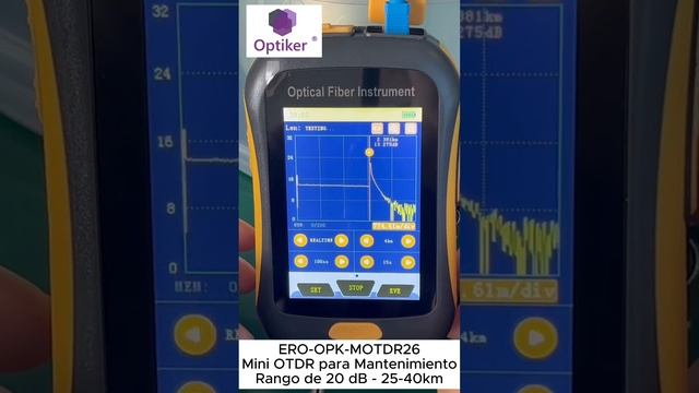 Mini OTDR Monomodo OPTIKER ERO-OPK-MOTDR26 смотреть онлайн