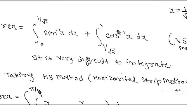 find the area bounded by sin inverse x & cos inverse x смотреть онлайн